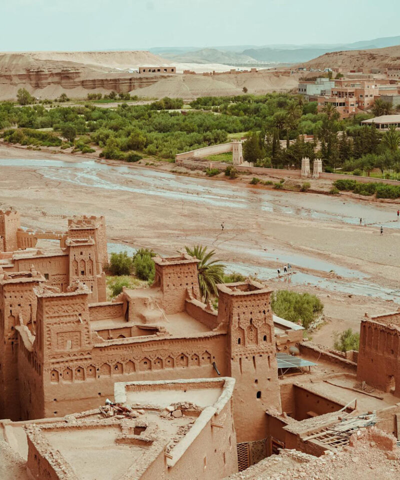 Ait Ben Haddou is a fortified village located in the Souss-Massa-Drâa region of Morocco